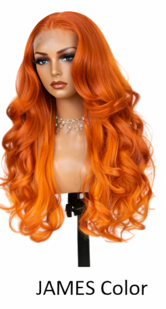 Light Blonde Brazilian Hair 24' Glueless HD Lace Transparent Swiss Closure Silky Straight Wig